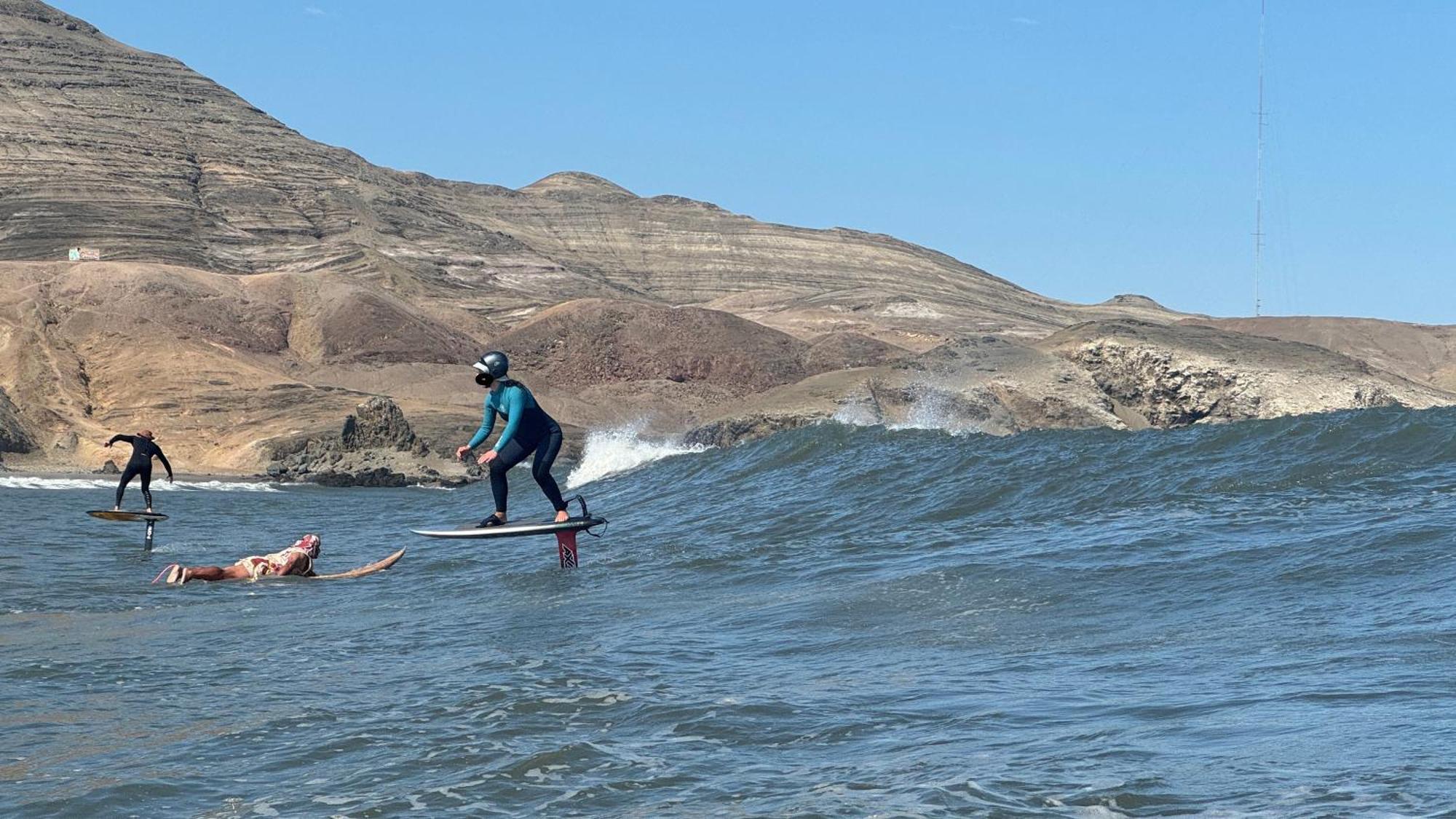 ホテル Family Surf Chicama プエルト・チカマ エクステリア 写真